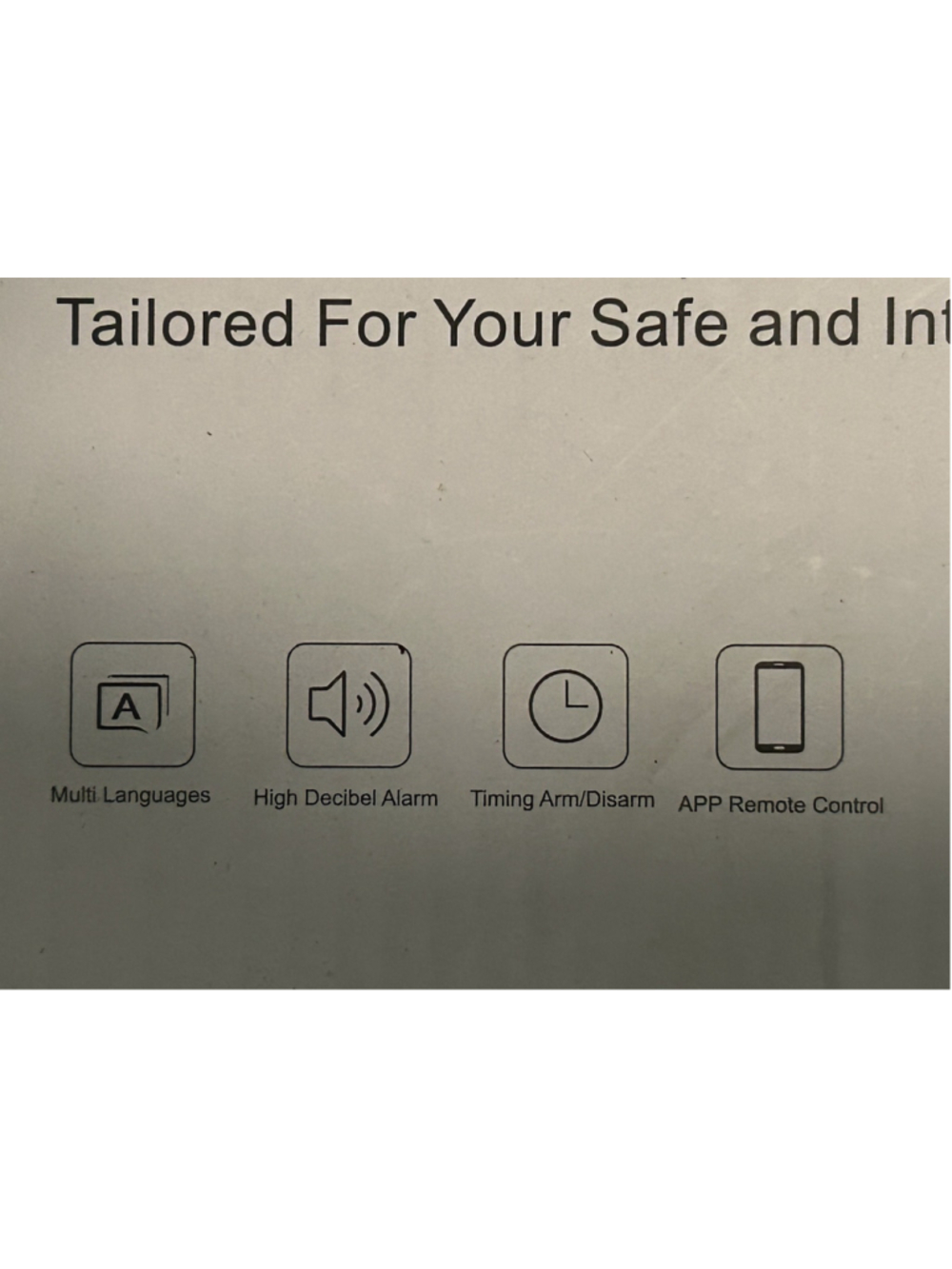 Tuya Intelligent Alarm 4G+WiFi Model GSM&WiFi Alarm System 2.4" TFT Display